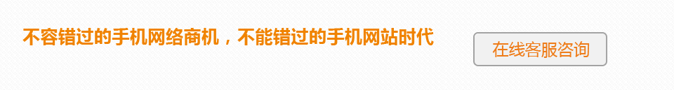 不容錯過的手機網絡商機，不能錯過的手機網站時代